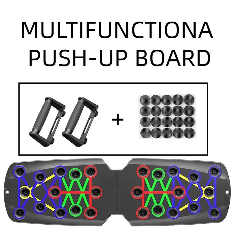 Portable Multifunctional Push-Up Board Home Workout Set Foldable Push up Bar Resistance