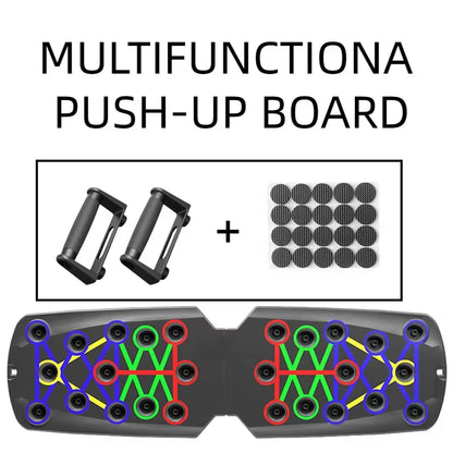 Portable Multifunctional Push-Up Board Home Workout Set Foldable Push up Bar Resistance 